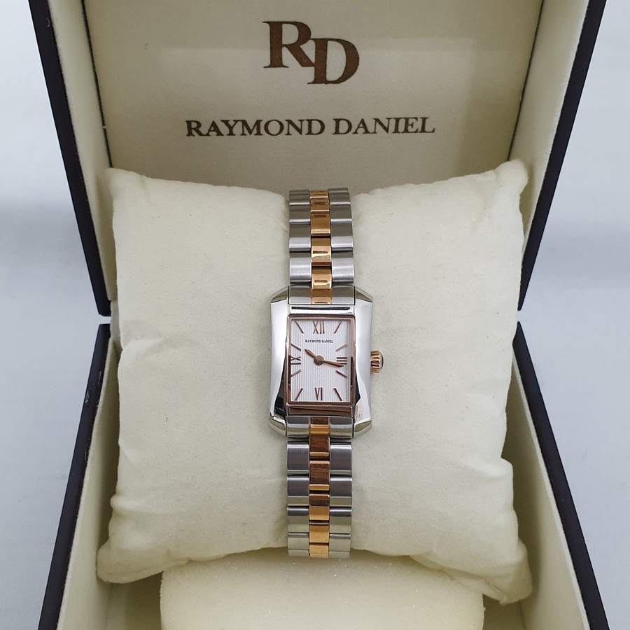 Raymond Daniel RD 239 Kombinasi Silver Rosegold, Jam Tangan Wanita, Original