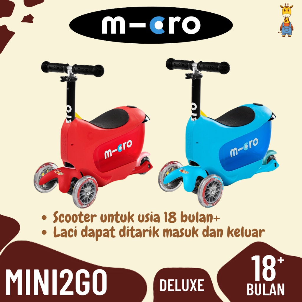 Micro Mini 2 Go Deluxe - Skuter Anak