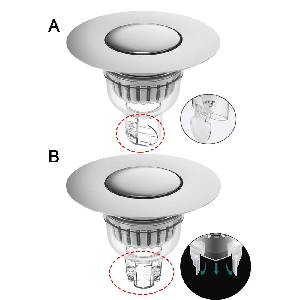 Populer Saringan Wastafel Dapur Pencegah Serangga Aksesori Kamar Mandi Seal Selokan Anti Bau Pop Up Drain Filter