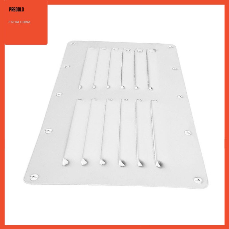 [Predolo] Square Louvre Fitting Ventilasi Udara Ventilator Grille Heavy Duty Stainless Steel