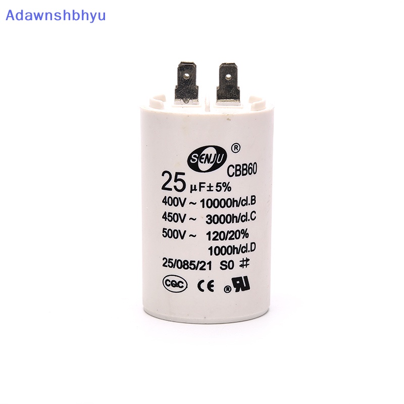 Adhyu CBB60 AC450V 25UF 50/60Hz Kapasitor Motor Conditioner Compressor Start Capacitor ID