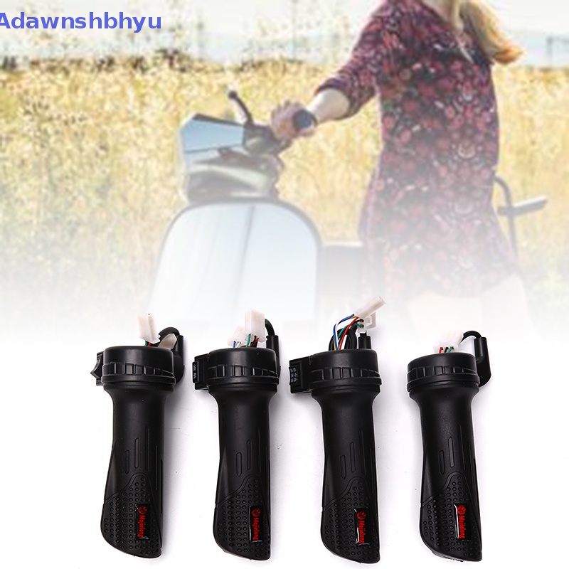 Adhyu Skuter Sepeda Listrik Twist Throttle Twist Grip Cycling Grips E-bike Part ID