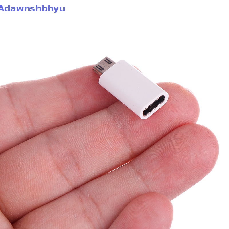 Adhyu Adaptor Female TYPE-C Ke Micro USB Male Connector Tipe C Adapter Converter ID