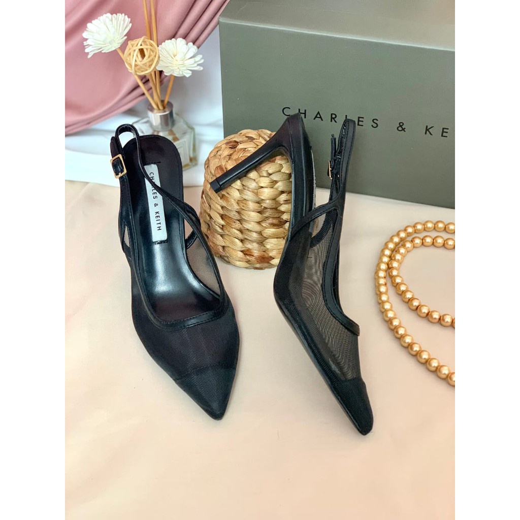 SEPATU WANITA CKS458 SLINGBACK PUMPS PREMIUM IMPORT