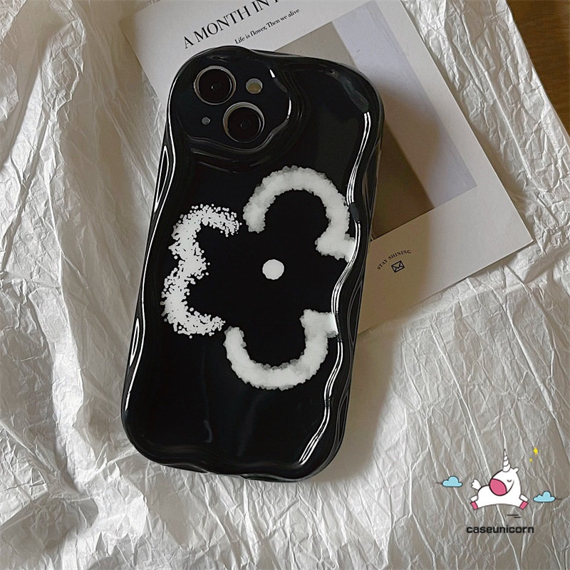 Casing Motif Bunga Sederhana Untuk Redmi A1 10c10 9T 9C 9A 9 10A 9C NFC A2 Redmi Note10 11 10s 11s 10Pro 10 Pro Max POCO M3 3D Fashion Flowers Shockrpoof 3D Tepi Melengkung Bergelombang Soft Glossy Case