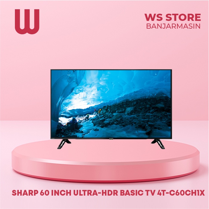Sharp 60 Inch Ultra-HDR Basic TV 4T-C60CH1X