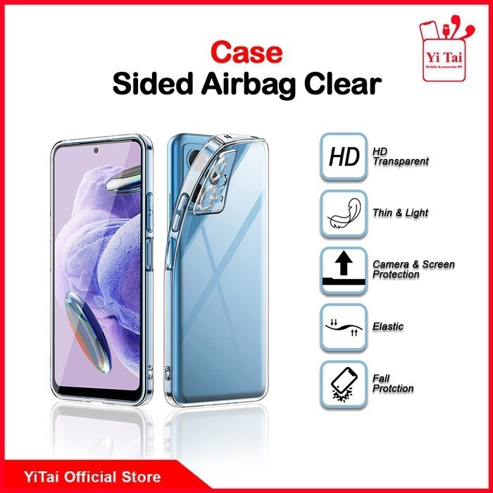 YITAI - YC36 Case Sided Airbag Clear Realme 2 Pro Realme 10 4g C1 C35