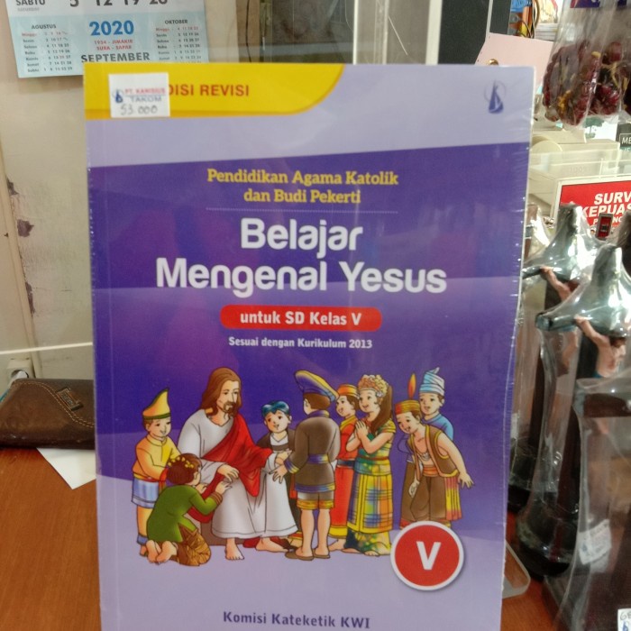 ⭐PROMO BUKU (COD)⭐ Buku pendidikan agama katolik kelas 5 SD, terbitan PT Kanisius