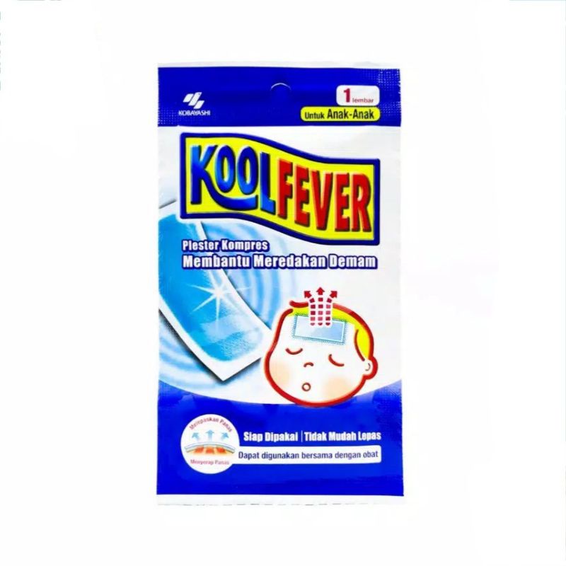 Kool Fever Anak Kompres Demam COD Murah