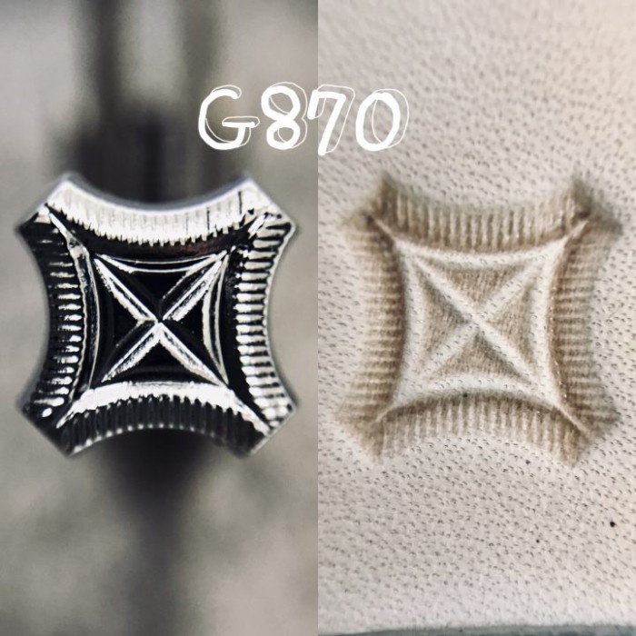 

TERMURAH OKA Factory - Geometric Stamping Tool for Carving leather - JAPAN - G870