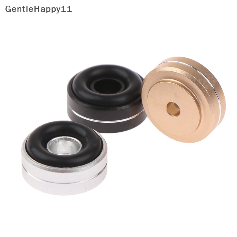 Gentlehappy 4PC Aluminium Speaker box Paku Berdiri Kaki Pad Amplifier DAC Decoder Audio M20 * 8id