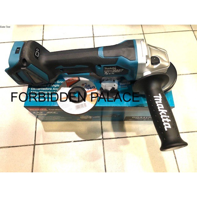 Diskon mesin gerinda makita DGA417Z brushless pedal switch/ variable speed GTH274