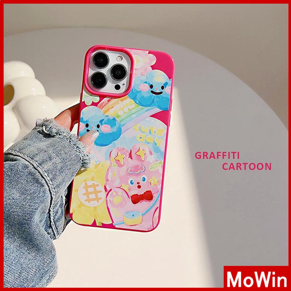 For iPhone 14 Pro Max iPhone Case Red Glossy TPU Soft Case Shockproof Protection Camera Cute Cherry Doodle Compatible with iPhone 13 Pro max 12 Pro Max 11 xr xs max 7Plus 8Plus