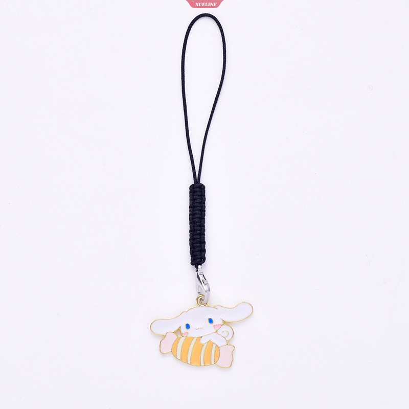 Sanrio Cinnamoroll Purin Gantungan Kunci Tas Liontin Ponsel Couple Aksesoris Tali [ZXL]