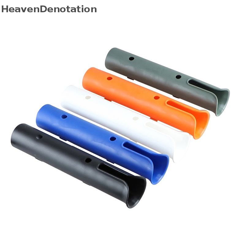 [HeavenDenotation] Abs Plastik Tongkat Pancing Tie Holder Portable Ringan Pancing Spinning Aksesoris Tahan Lama Pancing Tie Holder Strap HDV