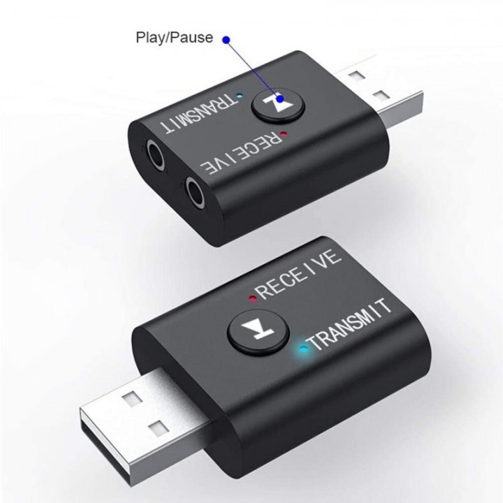 M118 - 2 in 1 USB Bluetooth 5.0 Audio Transmitter and Receiver