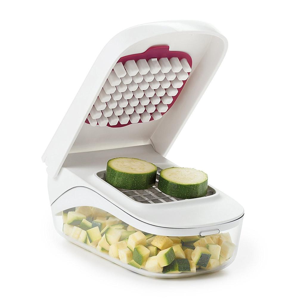 Chopper Sayur Easy Pour Opening Fruit Potato Slicer Dicer Alat Parutan Pemotong Multifungsi Dengan Wadah