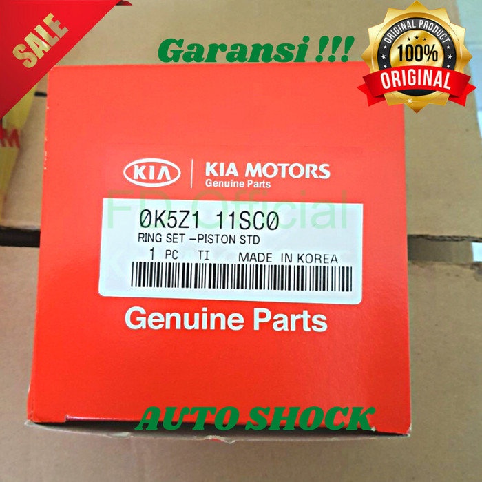 RING PISTON KIA CARNIVAL DIESEL RING SEHER CARNIVAL DIESEL ORIGINAL
