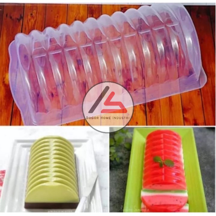 Cetakan Puding Semangka / Cetakan Puding Ovale / Cetakan Puding Plastik / Cetakan Pudding Agar agar