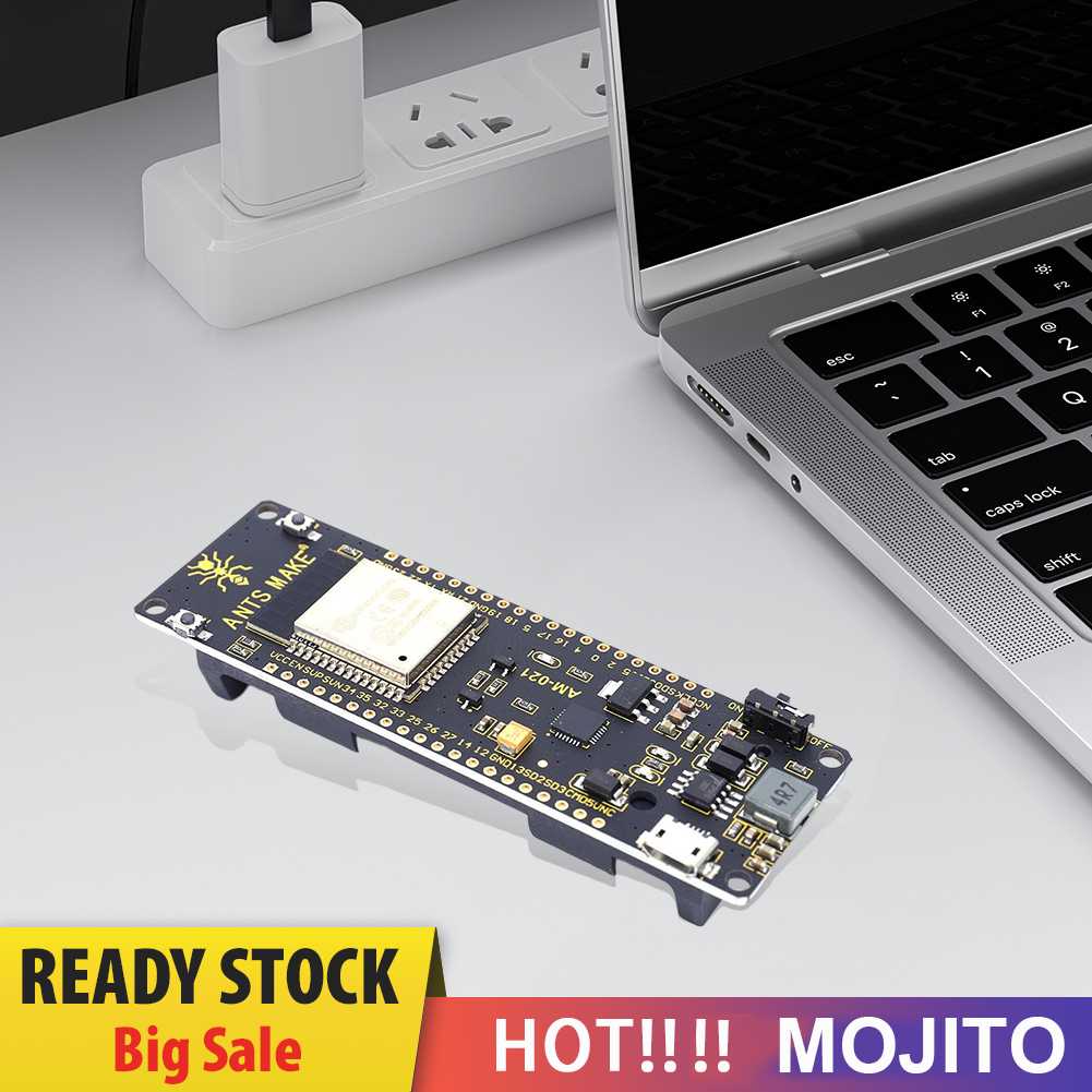 Esp32 WROVER Board WiFi Modul Kompatibel Dengan Bluetooth Dengan Kotak Baterai 18650