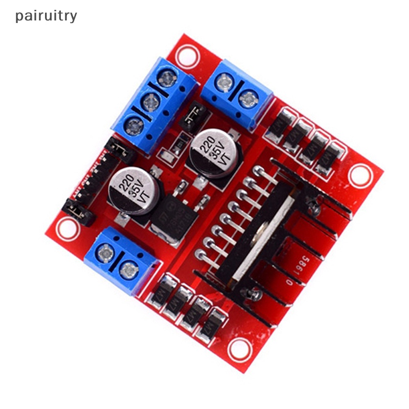 Modul Papan Driver PRT L298N Stepper Motor Mobil Pintar Robot Breadboard High Power PRT