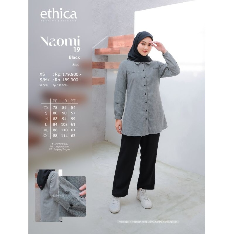 Blouse Naomi 19 atasan merk ethica