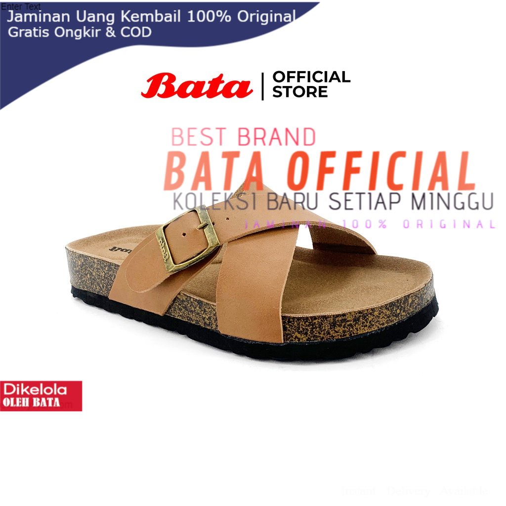 Bata Sandal Wanita Athena Brown -  5714732