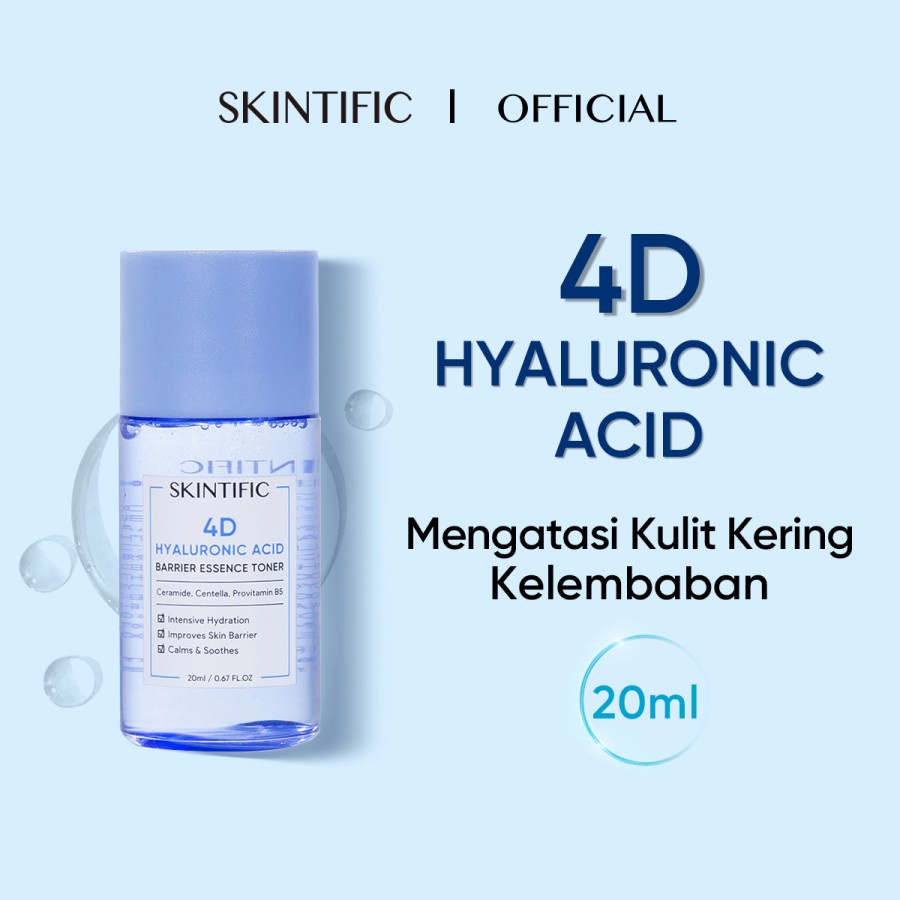 SKINTIFIC 4D HYALU TONER TRAVEL 20Ml