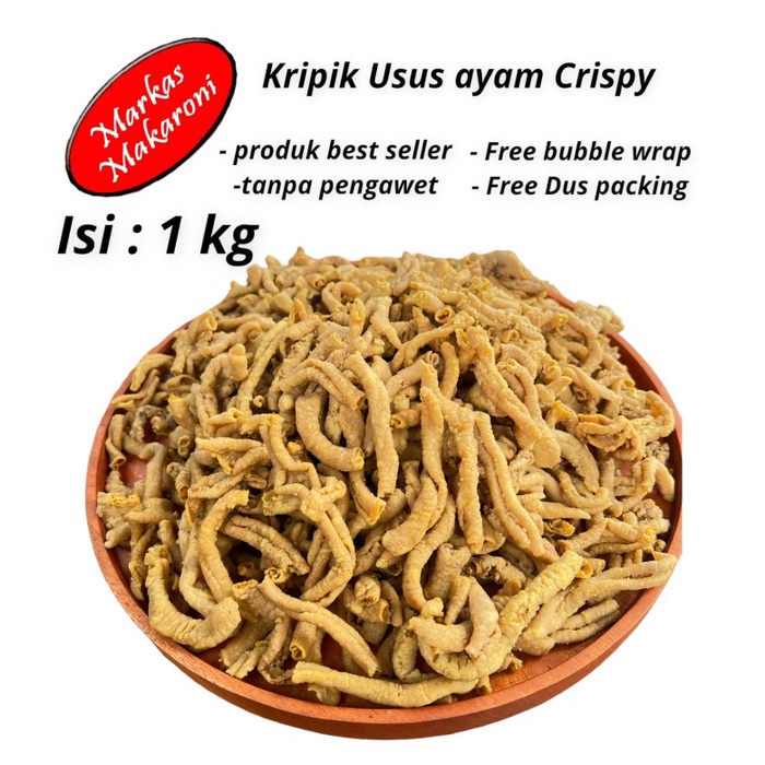 

Bongkar Gudang~Bisa COD kripik usus crispy 1kg