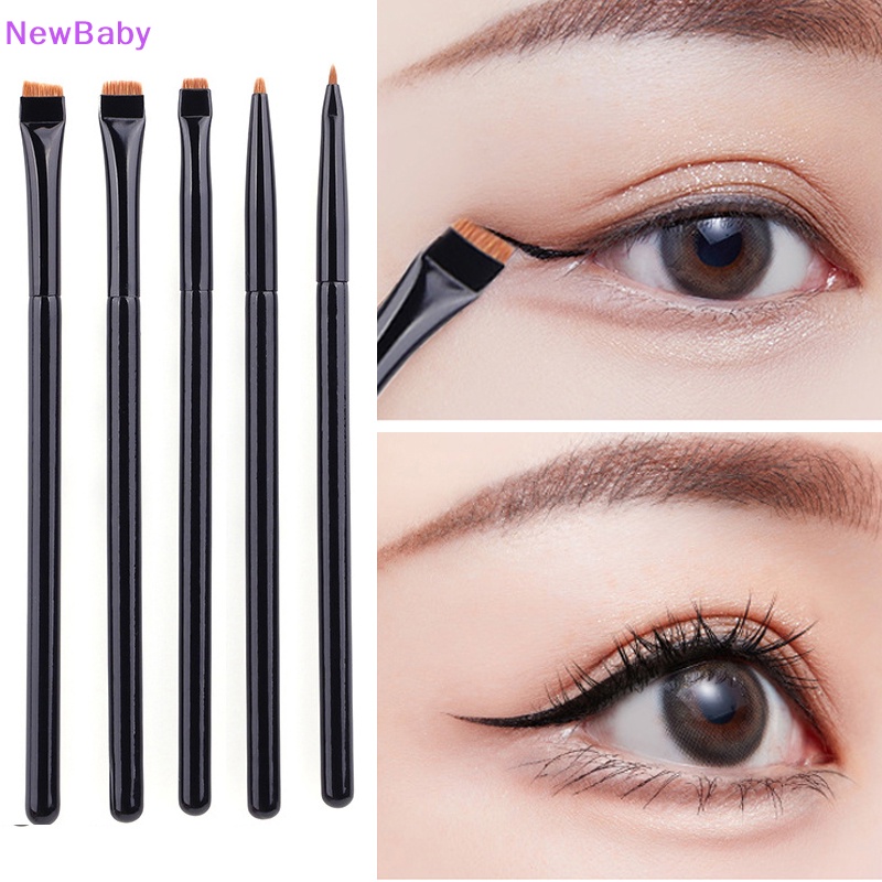 Newbaby Kuas Makeup Mata Profesional Flat Eyeliner Brush Alat Makeup Alis ID