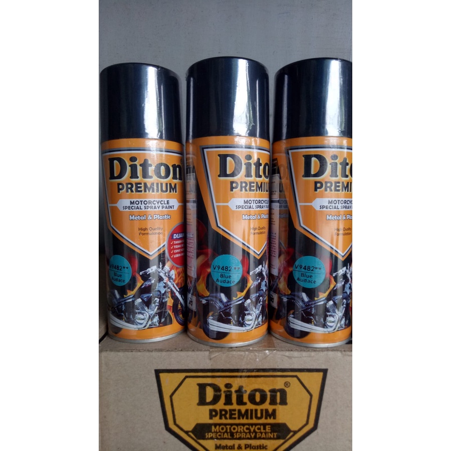 Pilok pilox diton premium blue audace 9482 400cc v9482** biru vespa 400cc cat semprot diton premium