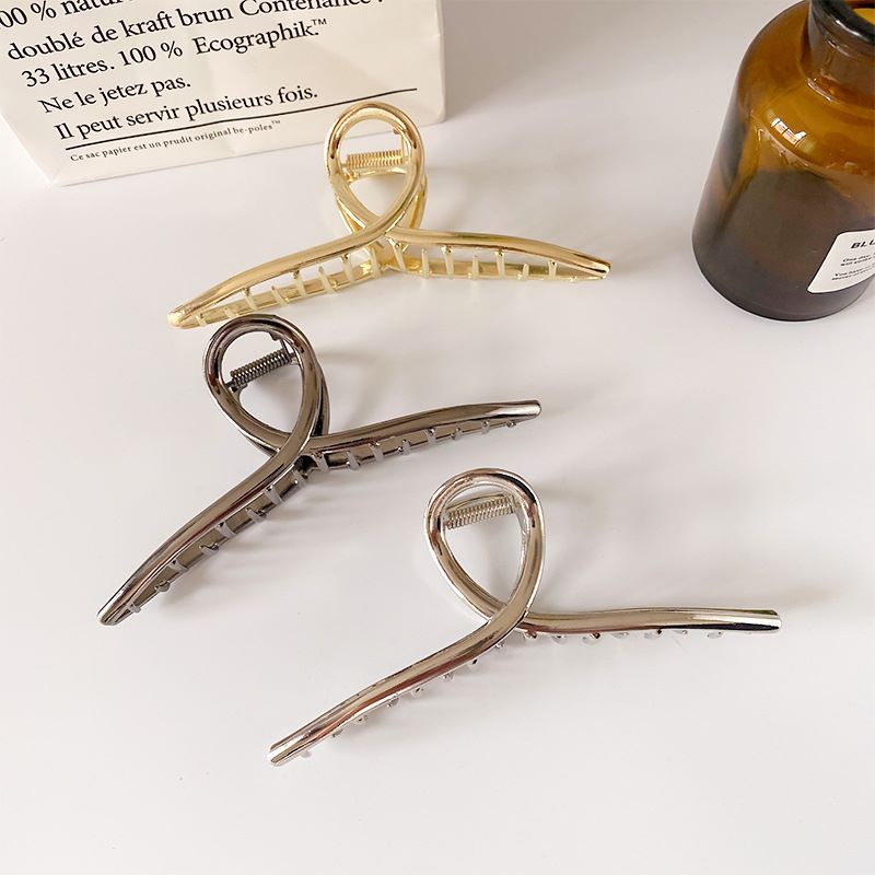 Jepit Rambut Korea Jedai Fashion Besar 14CM Wanita Elegan High Quality Impor