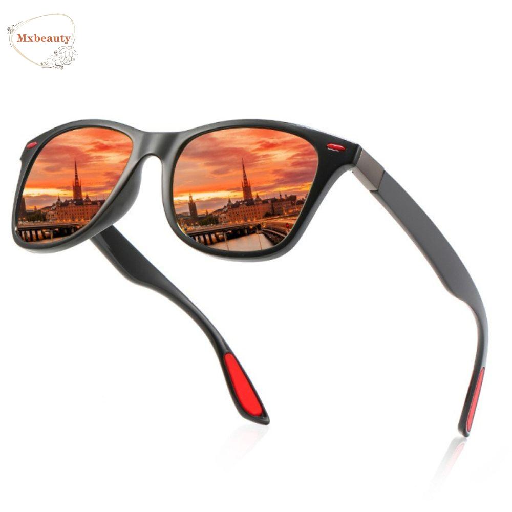 Mxbeauty Kacamata Hitam Polarized Anti UV UV400 Retro Peralatan Bersepeda Desain Klasik Kacamata Perjalanan Pria Kacamata Olahraga Kacamata Mengemudi Kacamata Matahari