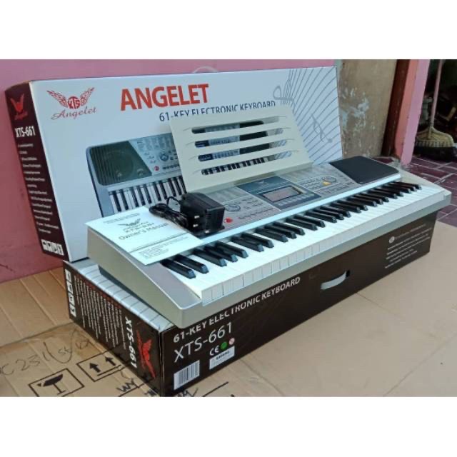 Keyboard piano 61key 200 tones rythm Angelet XTS-661