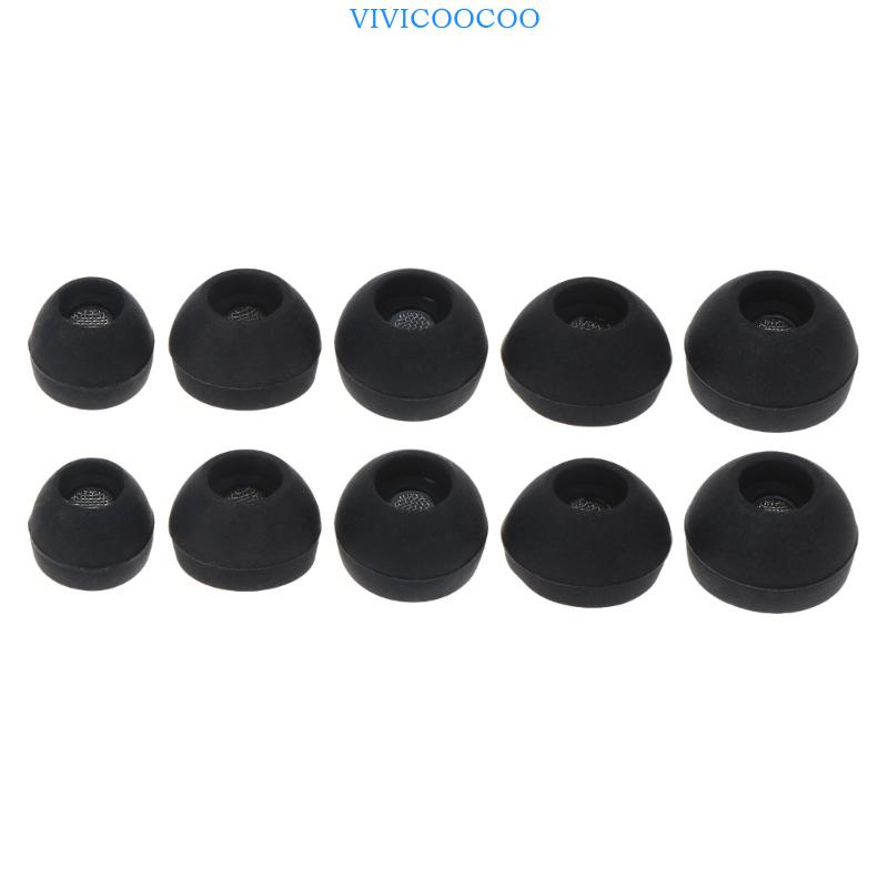 Vivi Ear Tips Earpads Cover Dengan Jaring Filter Untuk IE800 Earphone Headphone Earbuds Tip Cover Eartips