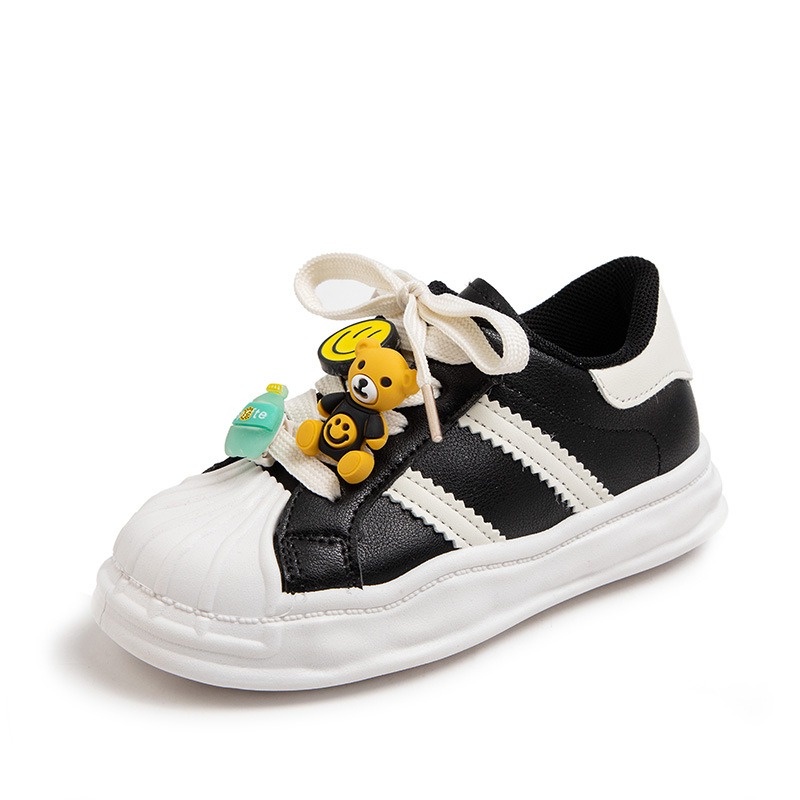 GLORYKIDZ SH2320 Sepatu Sneaker Anak 3 Tahun - 10 Tahun Sepatu Sport Olahraga Anak Laki Laki Perempuan ringan fashion boneka beruang anak ankle shoes Size 26 - 37