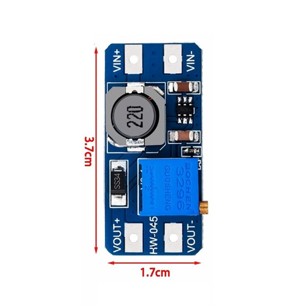 Rebuy Step Up Converter Tanpa Micro High Power Booster Board Ubah Power Supply Adjustable Step-Up Board Booster Modul Power Supply