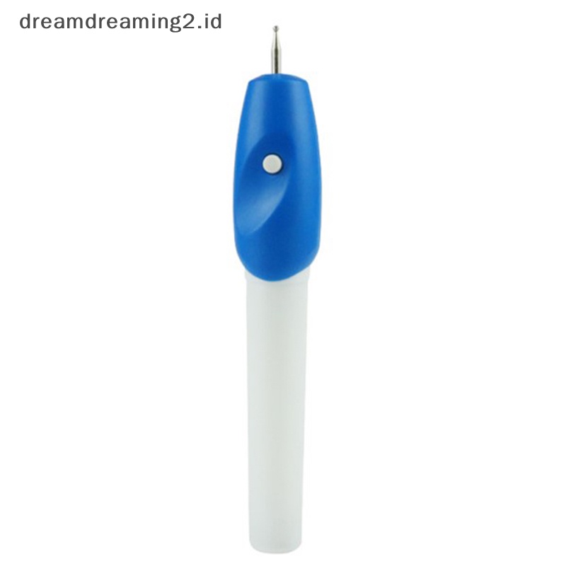 (drea) Baru DIY Mini Alat Pena Ukir Elektrik Perhiasan Plastik Logam Kayu Kaca //