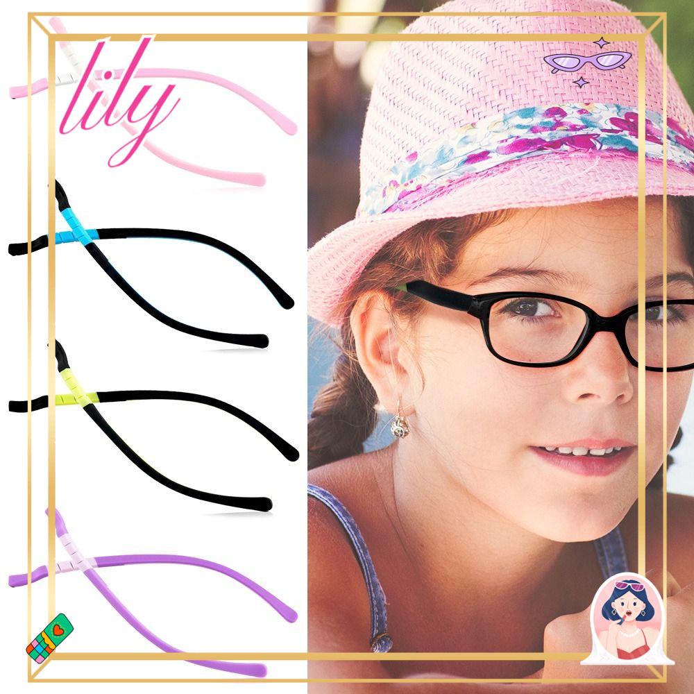 Lily Kacamata Lengan Silikon Anti-Slip Eyeglasses Eyewear Accessories