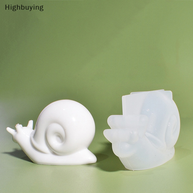 Hbid DIY Kristal Epoxy Resin Cetakan Siput Hewan Kecil Cetakan Silikon Cetakan Casg Cetakan Siput Membuat Plester Cetakan Dekorasi Rumah Ornamen Glory