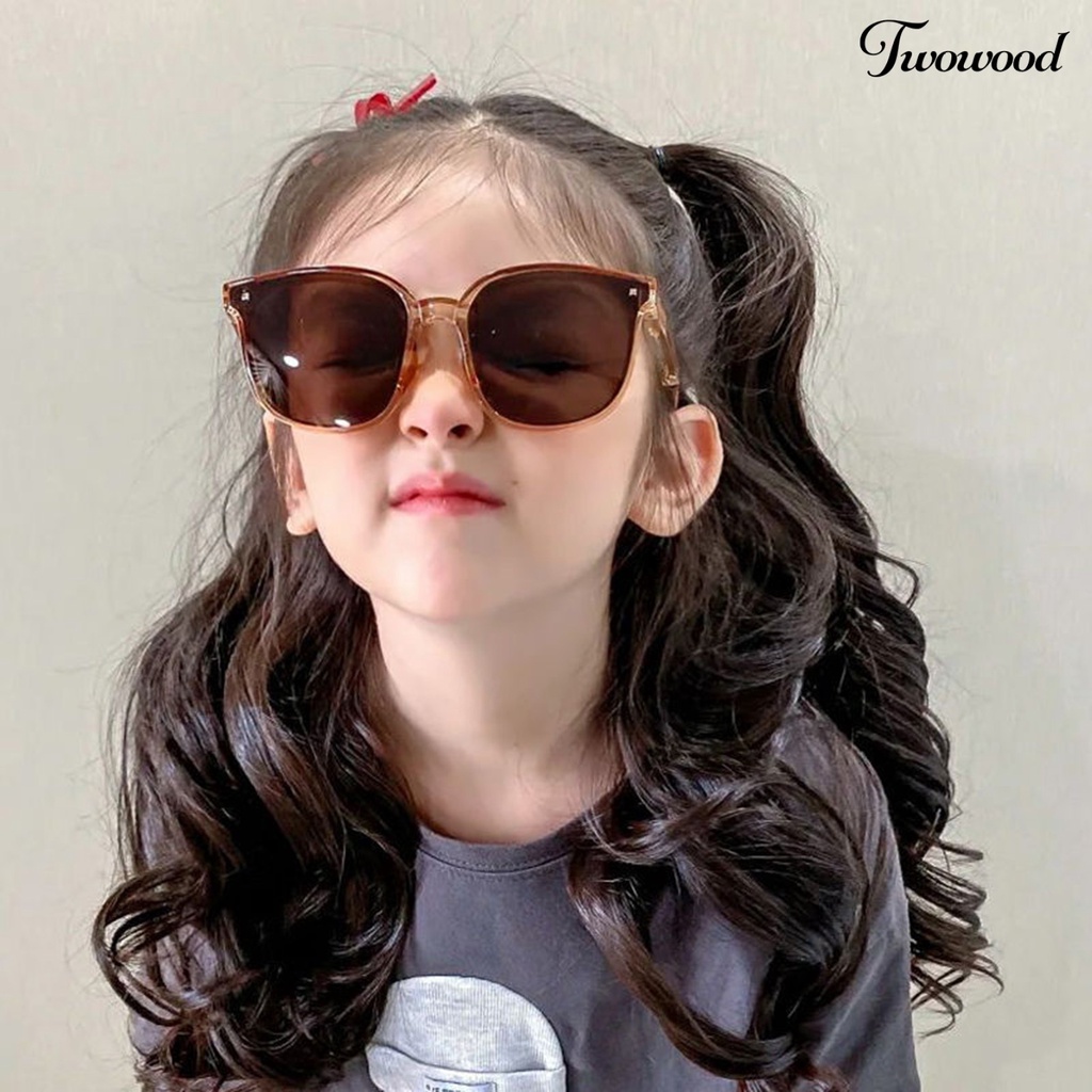 Twowood Hair Extension Breathable Mesh Hole Anti-Slip Fluffy Natural Look Tie Ponytail Serat Suhu Tinggi Anak Perempuan Panjang Sedang Curly Hair Extension Penggunaan Sehari-Hari