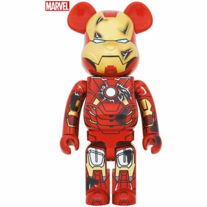 Bearbrick  Iron Man Mark 7 Damage Ver 400