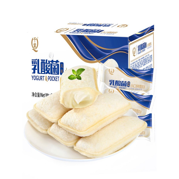 

Yan Bibizan Yogurt Mini Pocket Vanila Bread .