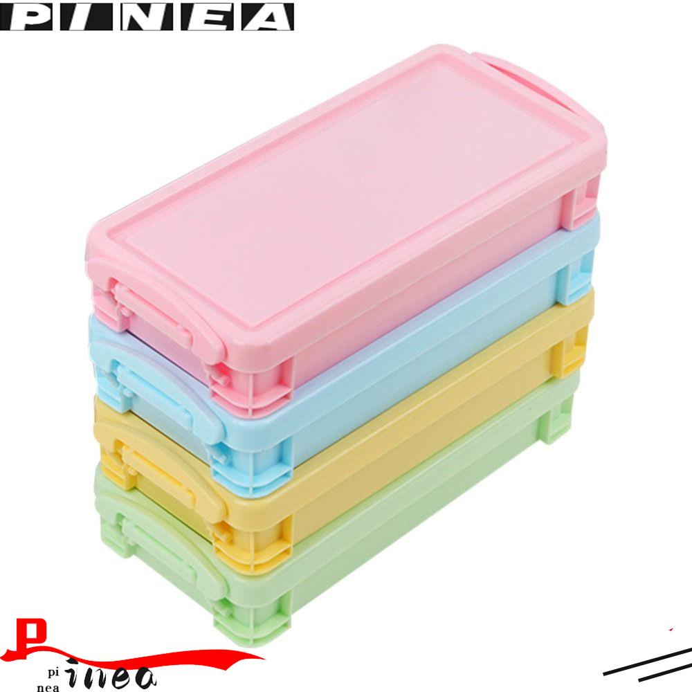 Kotak Pensil Nanas Portable Permen Warna Multi-Fungsi Desktop Storage Box