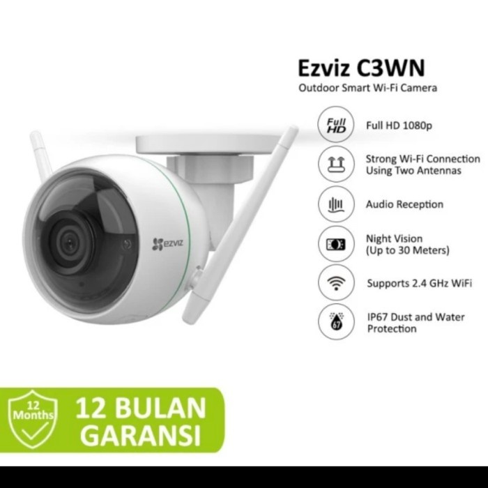 EZVIZ C3WN Outdoor Smart Wifi 2MP FHD 1080P