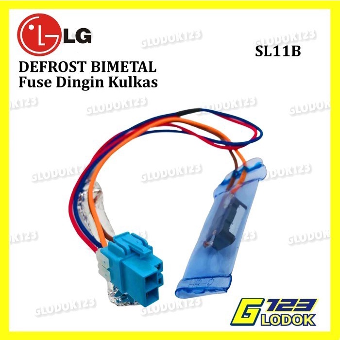 Defrost Bimetal Fuse Kulkas LG Dingin Dalam Luar 4 Kabel Terpisah