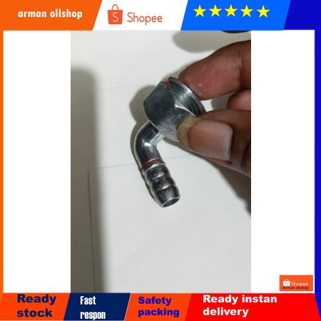 nepel elbow selang gas kompor tanam modena