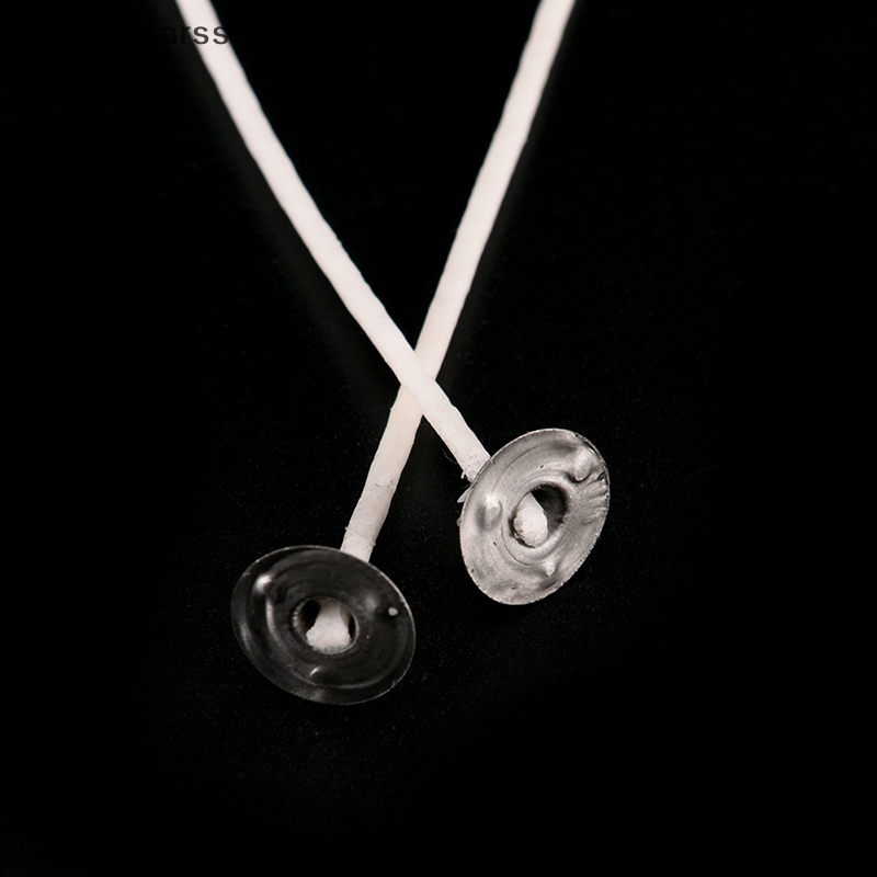 Rsid Span-new 100pcs wicks cotton core Pra wd Dengan sustainers Untuk Membuat Jelly 15cm