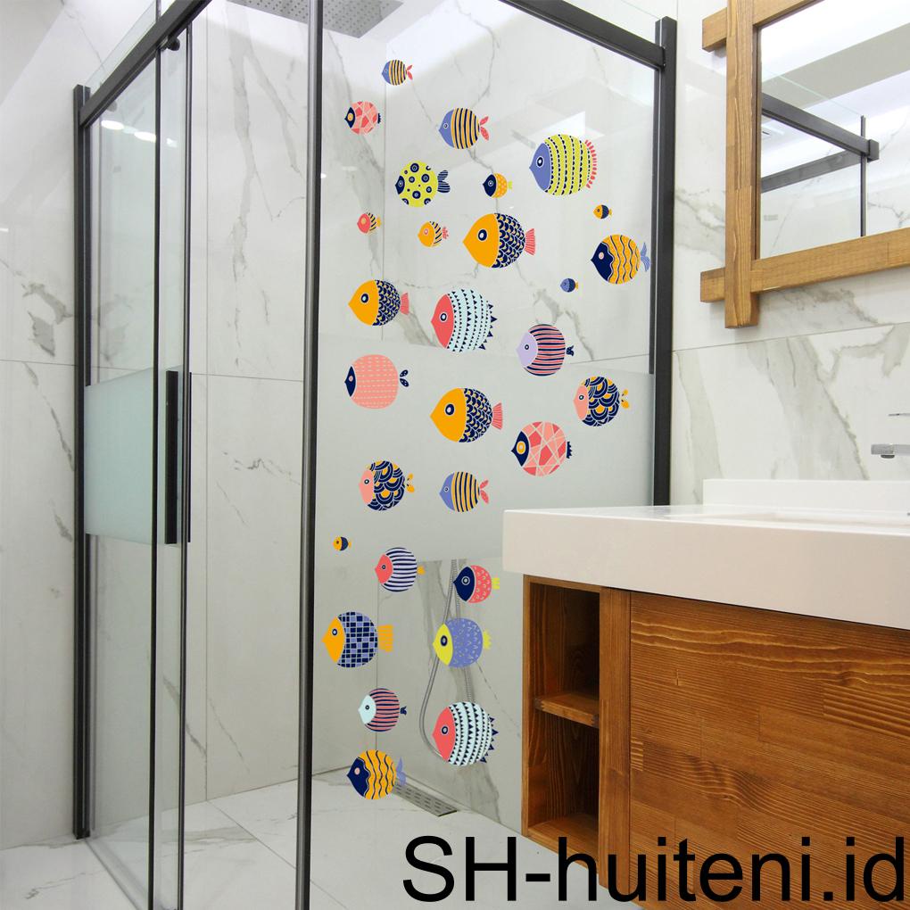 Huit 2pcs Stiker Dinding New Lovely Poster Kepribadian Modern Universal DIY Wallpaper Stiker Latar Belakang Baby Nursery