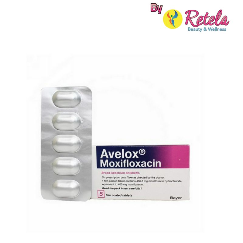 AVELOX 400MG 1 STRIP 5 TABLET